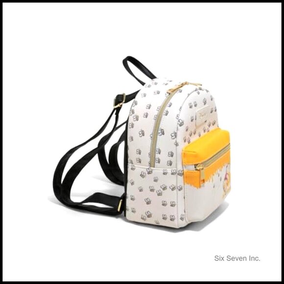 Loungefly Disney Winnie The Pooh Mini Backpack Casual Daypack Faux Leather main image 5